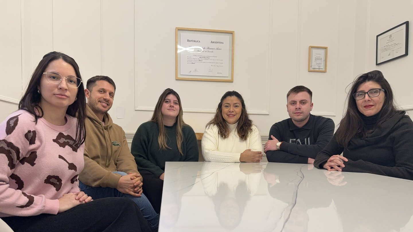 Equipo de la Escribanía Marcela Denti en Caballito, CABA